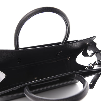 Givenchy Grained Calfskin Small Horizon Satchel Black 5 of 8