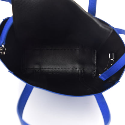 Balenciaga Smooth Calfskin Double Sided XXS Everyday Tote Bleu Prim Black 7 of 10