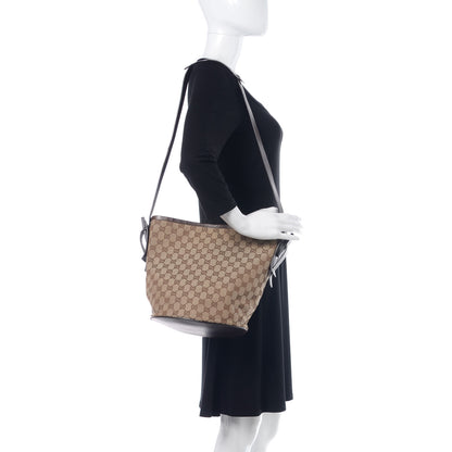 Gucci Monogram Bucket Bag Brown 2 of 15