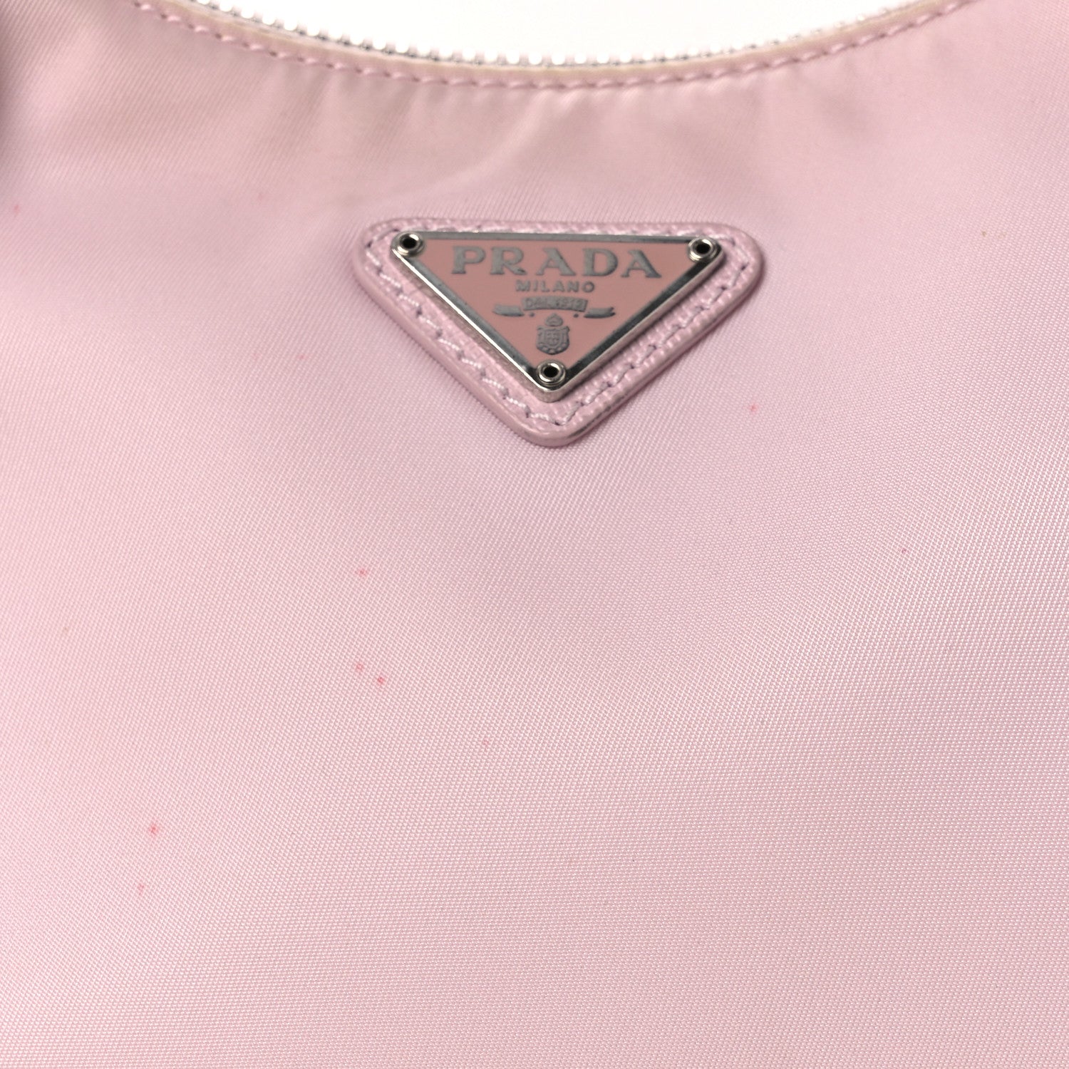 Prada Nylon Re-Edition 2005 Shoulder Bag Alabastro 9 of 16