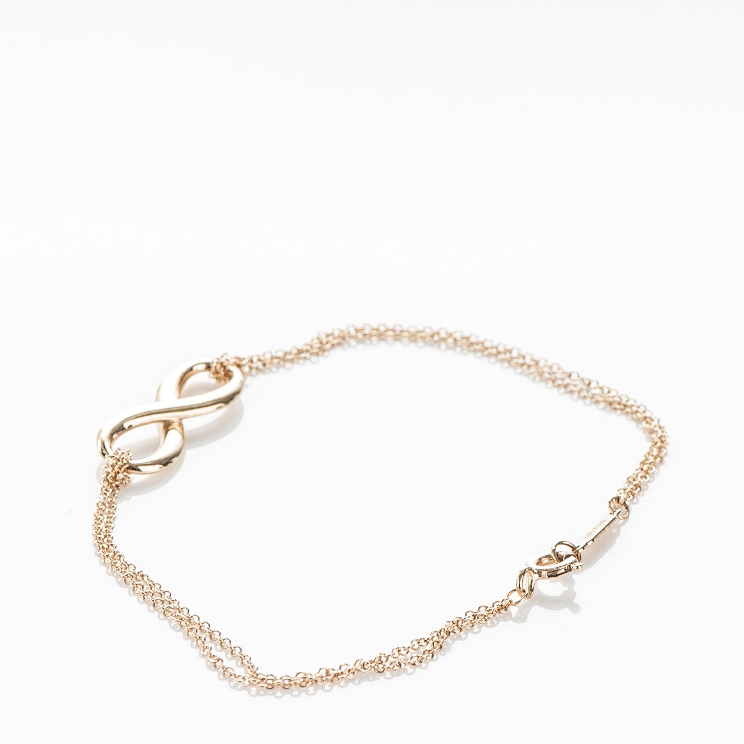 Tiffany 18K Yellow Gold Infinity Bracelet 3 of 6