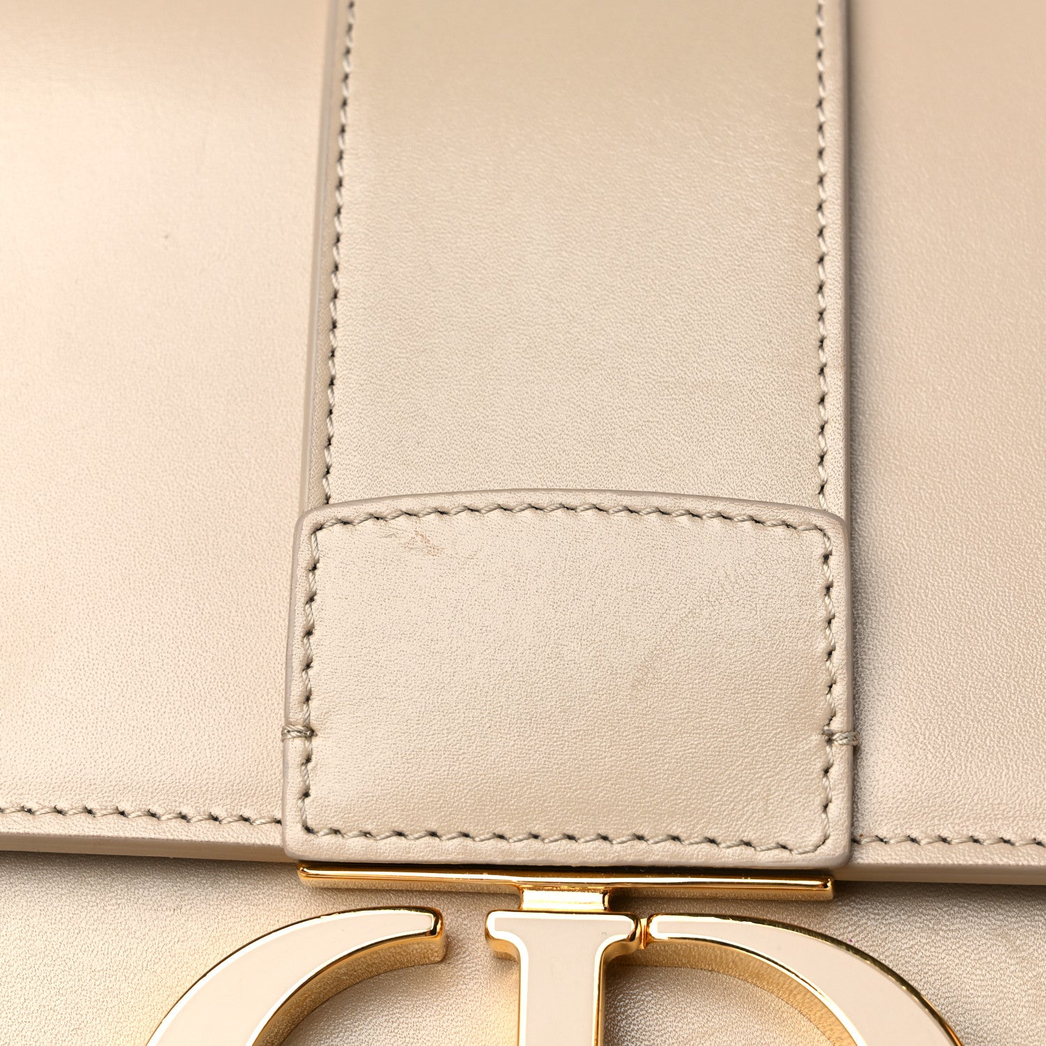 Christian Dior Smooth Calfskin 30 Montaigne Flap Bag Beige 14 of 14