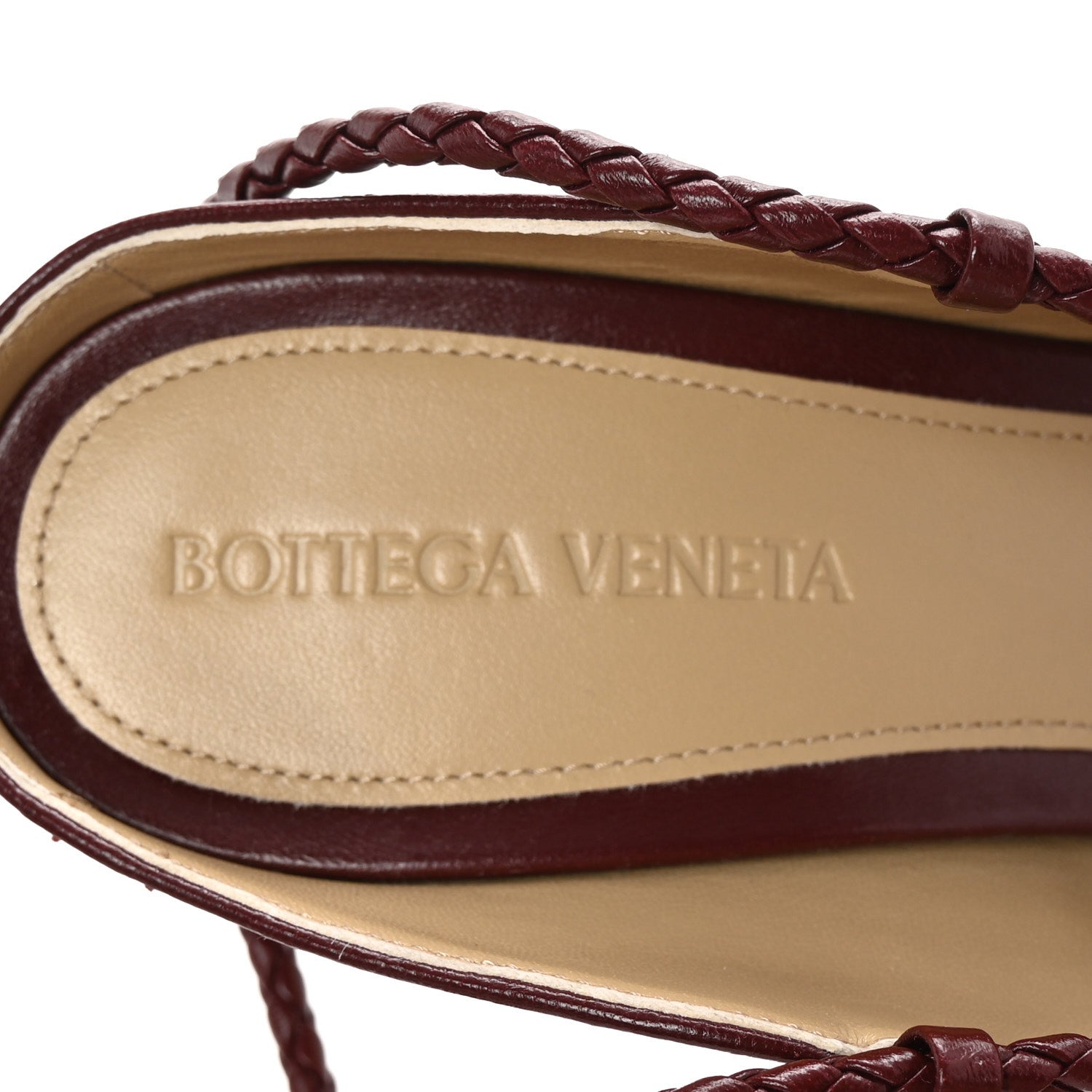 Bottega Veneta Nappa Spritz Pumps 36.5 Cherry 8 of 8