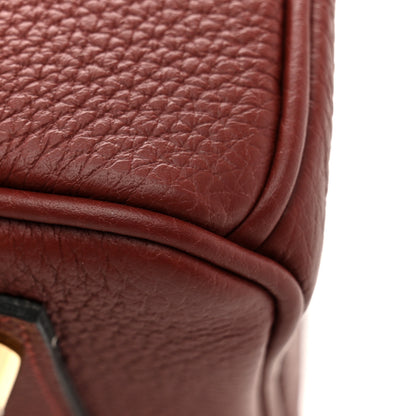 Hermes Togo Birkin 25 Rouge H 11 of 12