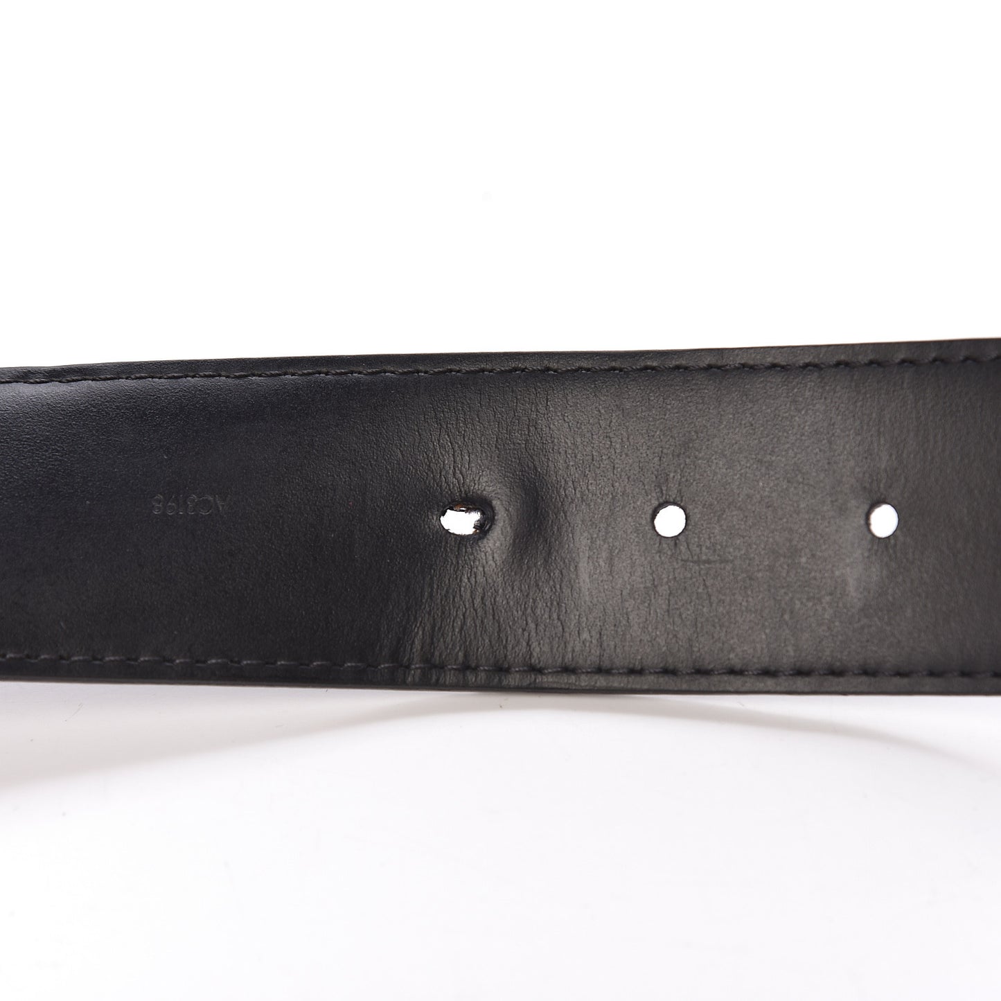 Damier Graphite LV Initiales Belt 90 36