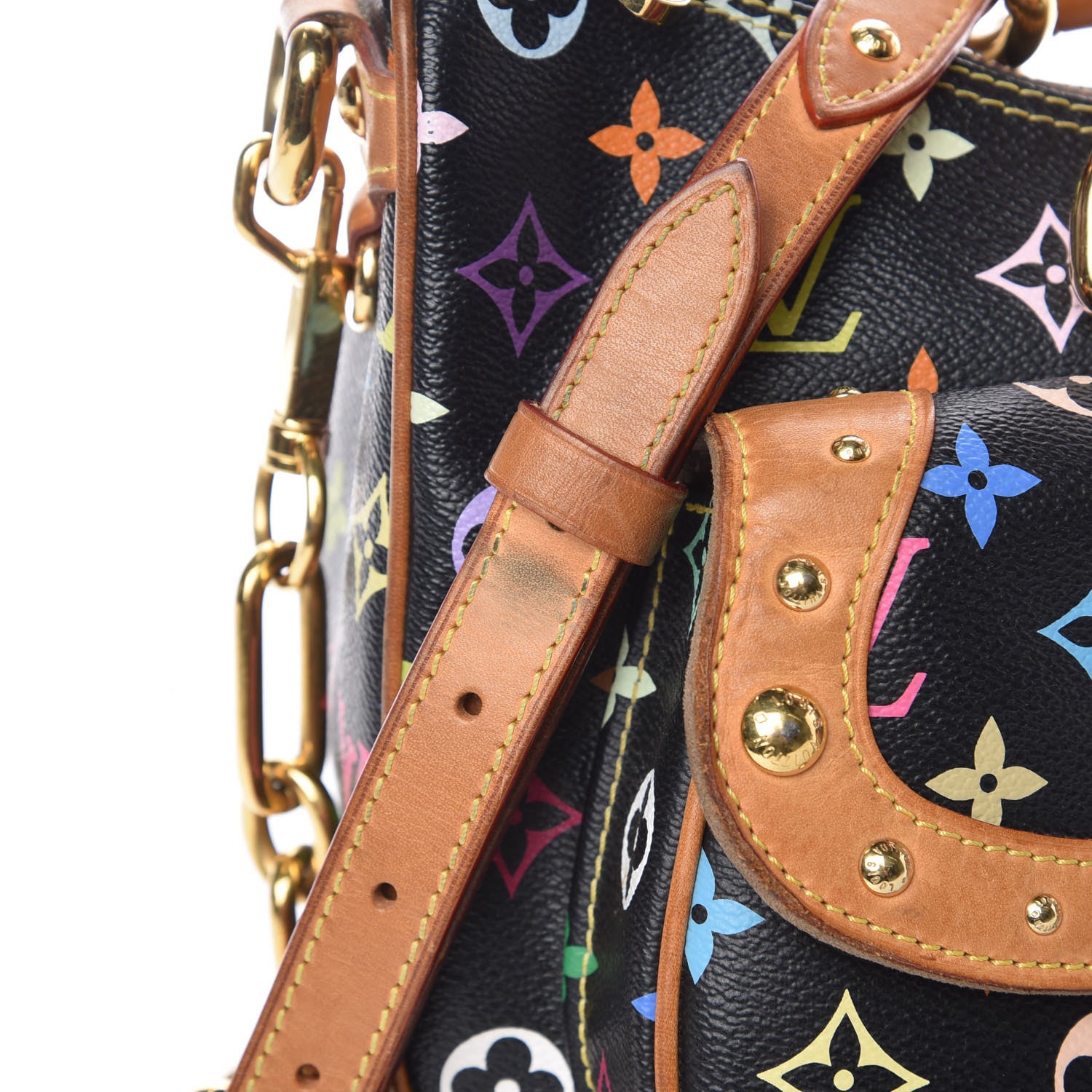 Louis Vuitton Monogram Multicolor Rita Black 17 of 17
