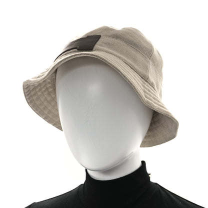 Hermes Cotton Linen Bucket Hat 59 Beige 2 of 10