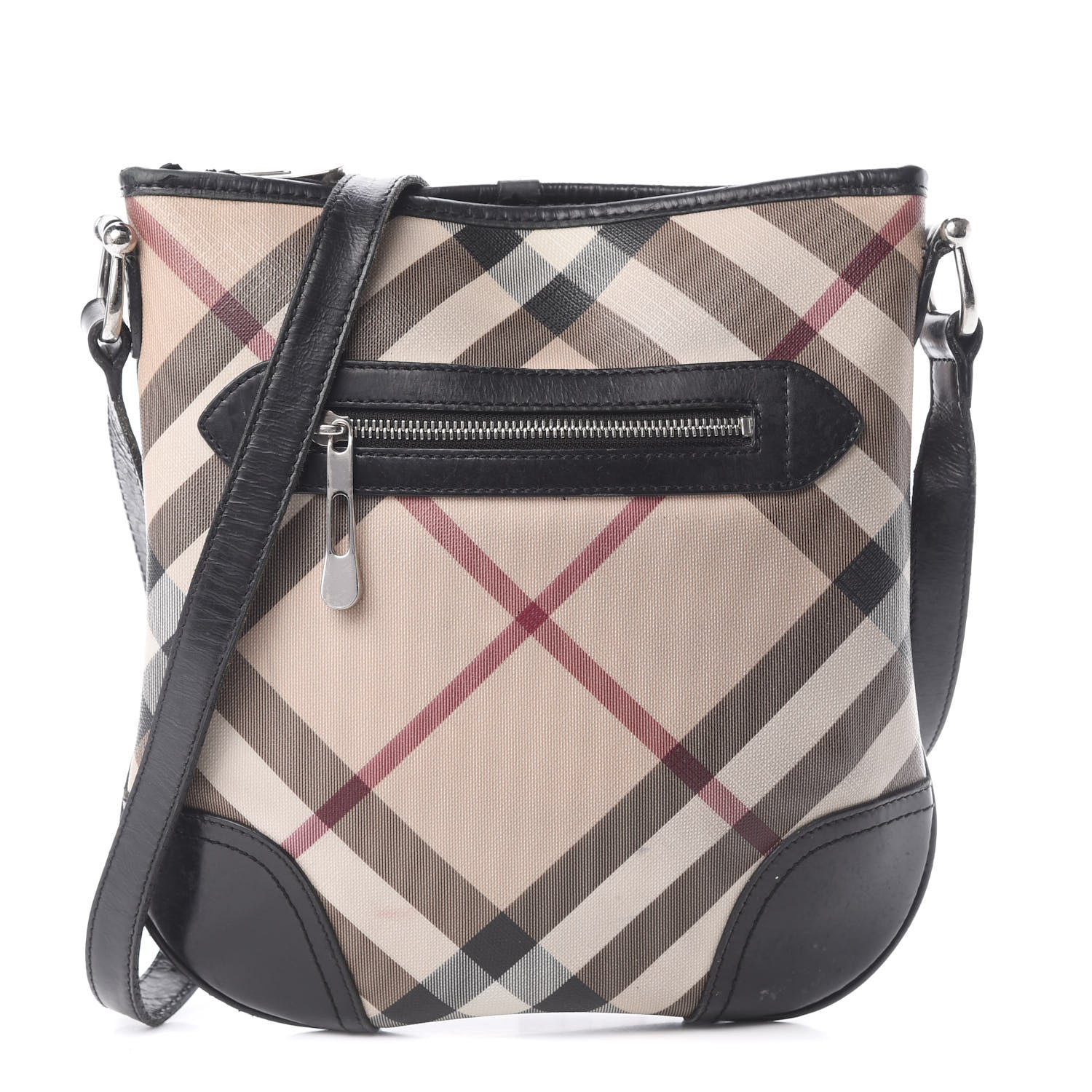 Burberry Supernova Check Small Dryden Crossbody Bag Black 1 of 20