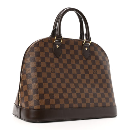 Louis Vuitton Damier Ebene Alma MM 3 of 9