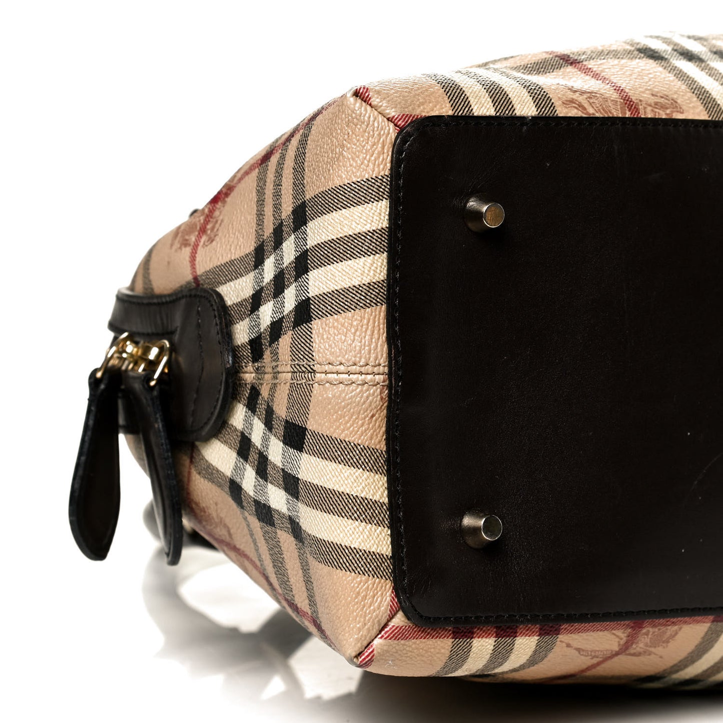 Haymarket Check Thornley Satchel Chocolate