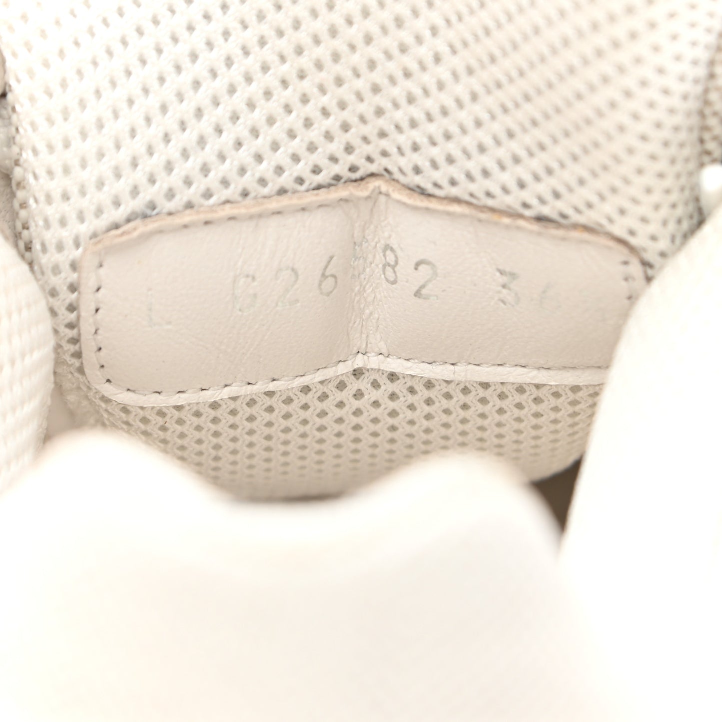 Suede Calfskin CC Sneakers 36.5 Beige Gold