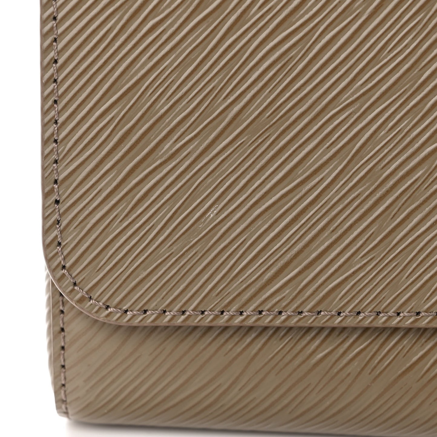 Epi Twist Shoulder Bag MM Smokey Brown
