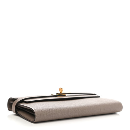 Hermes Epsom Kelly Longue Wallet Gris Asphalte 4 of 8