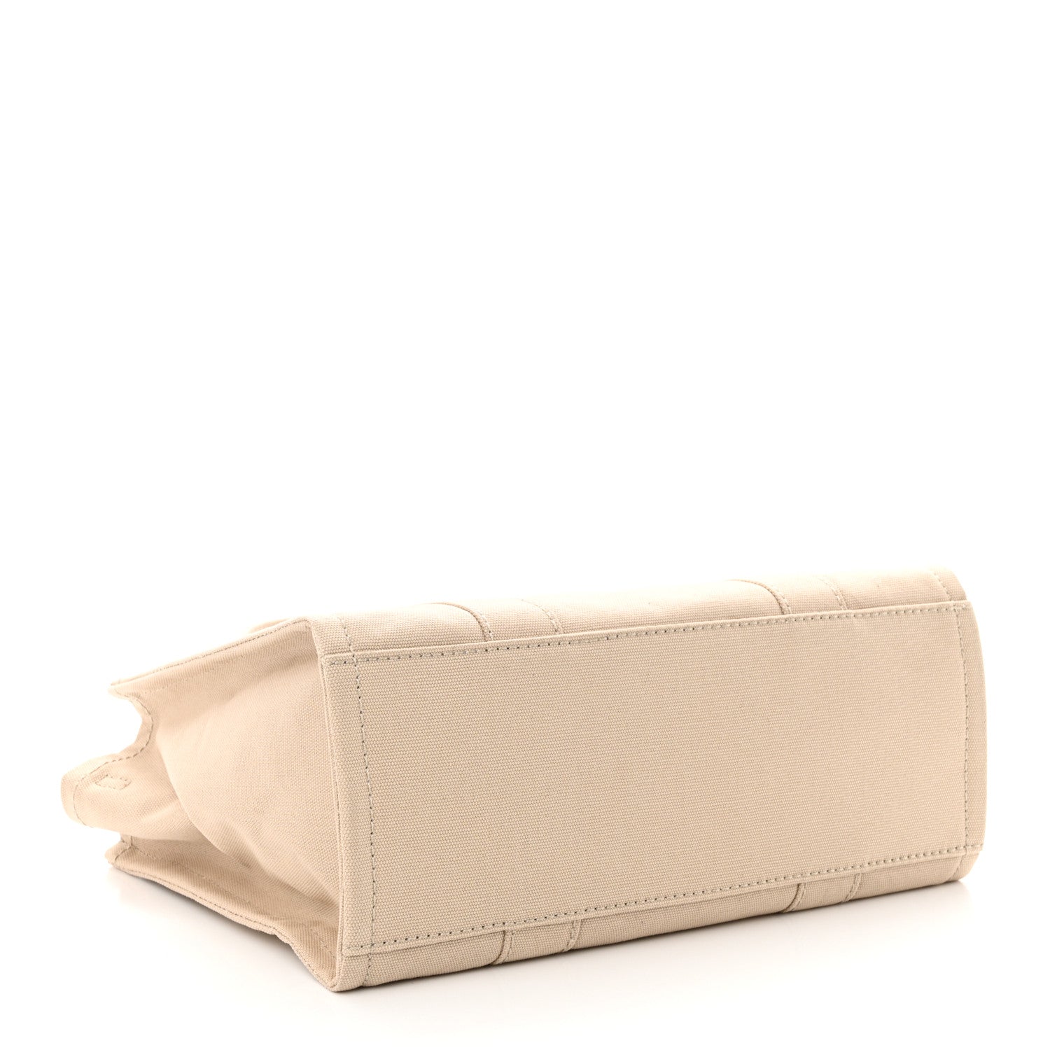 Marc Jacobs Cotton Canvas Medium The Traveler Tote Bag Beige 4 of 10