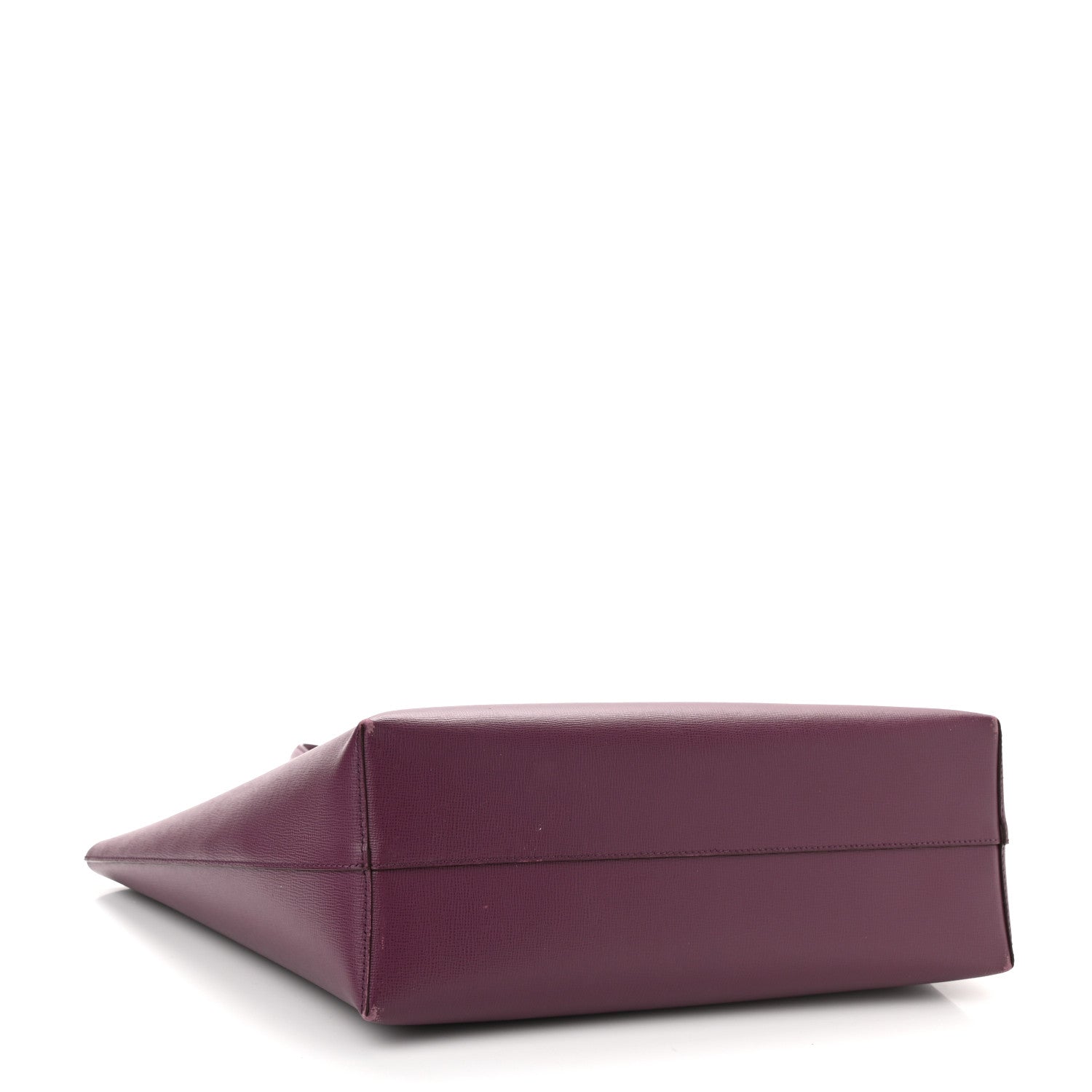 Tom Ford Grained Calfskin Small T Tote Bordeaux 4 of 14
