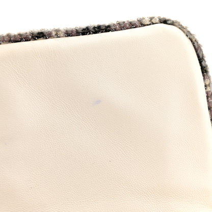 Chanel Lambskin Tweed Quilted Flap White 15 of 16