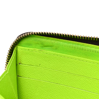 Louis Vuitton Monogram Graffiti Zippy Wallet Green 12 of 21