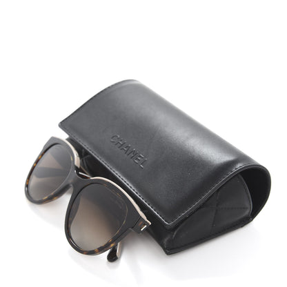 Chanel Acetate CC Butterfly Sunglasses 5414 Tortoise Beige 9 of 9