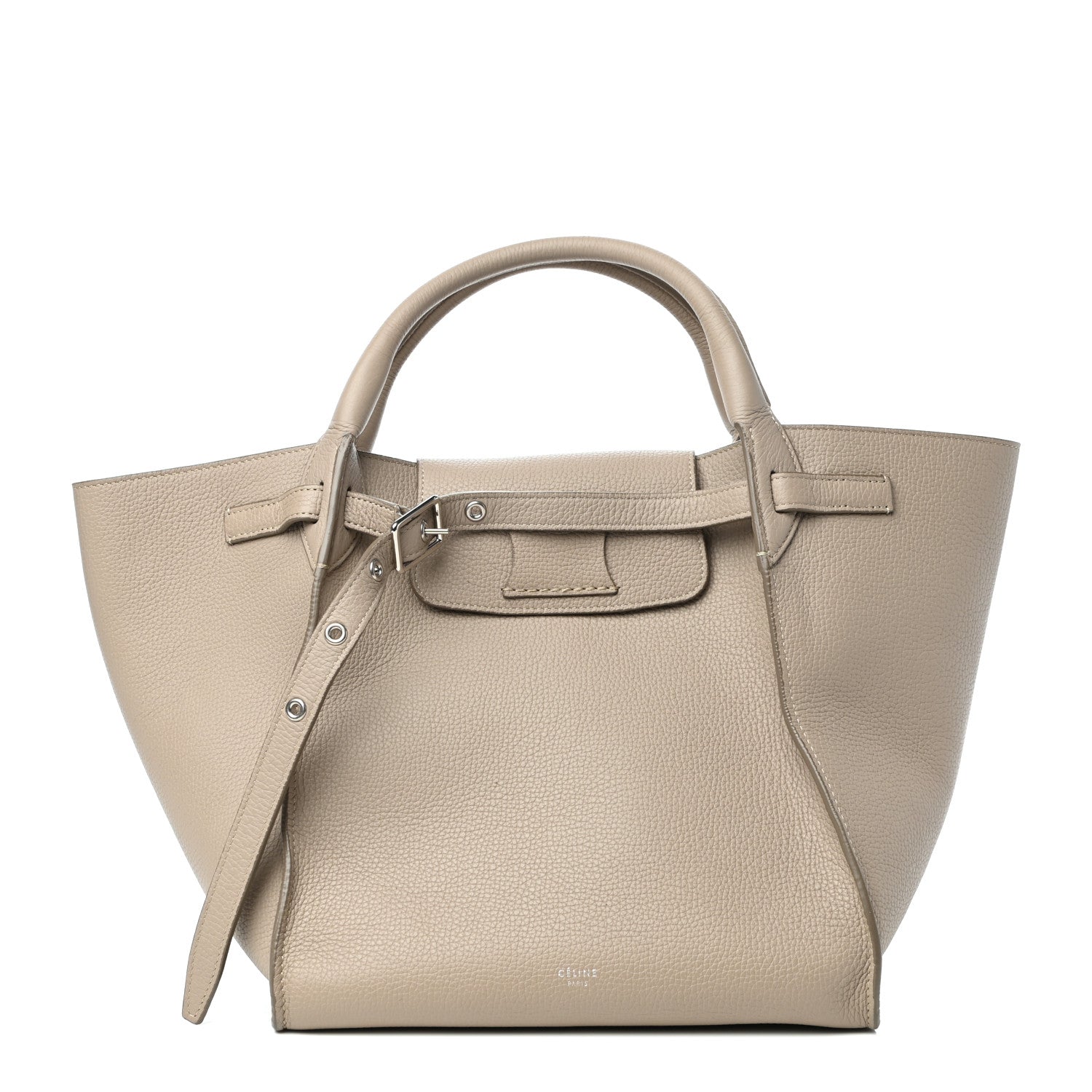 Celine Supple Grained Calfskin Small Big Bag Light Taupe 1 of 10
