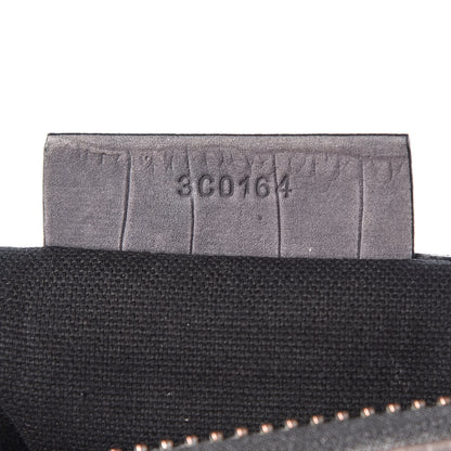 Givenchy Nubuck Crocodile Embossed Medium Antigona Washed Black 15 of 35