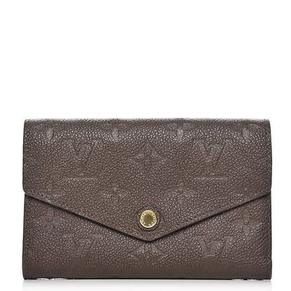 Louis Vuitton Empreinte Curieuse Compact Wallet Terre 1 of 7