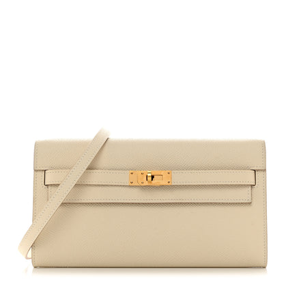 Hermes Epsom Kelly Wallet To Go Craie 1 of 10