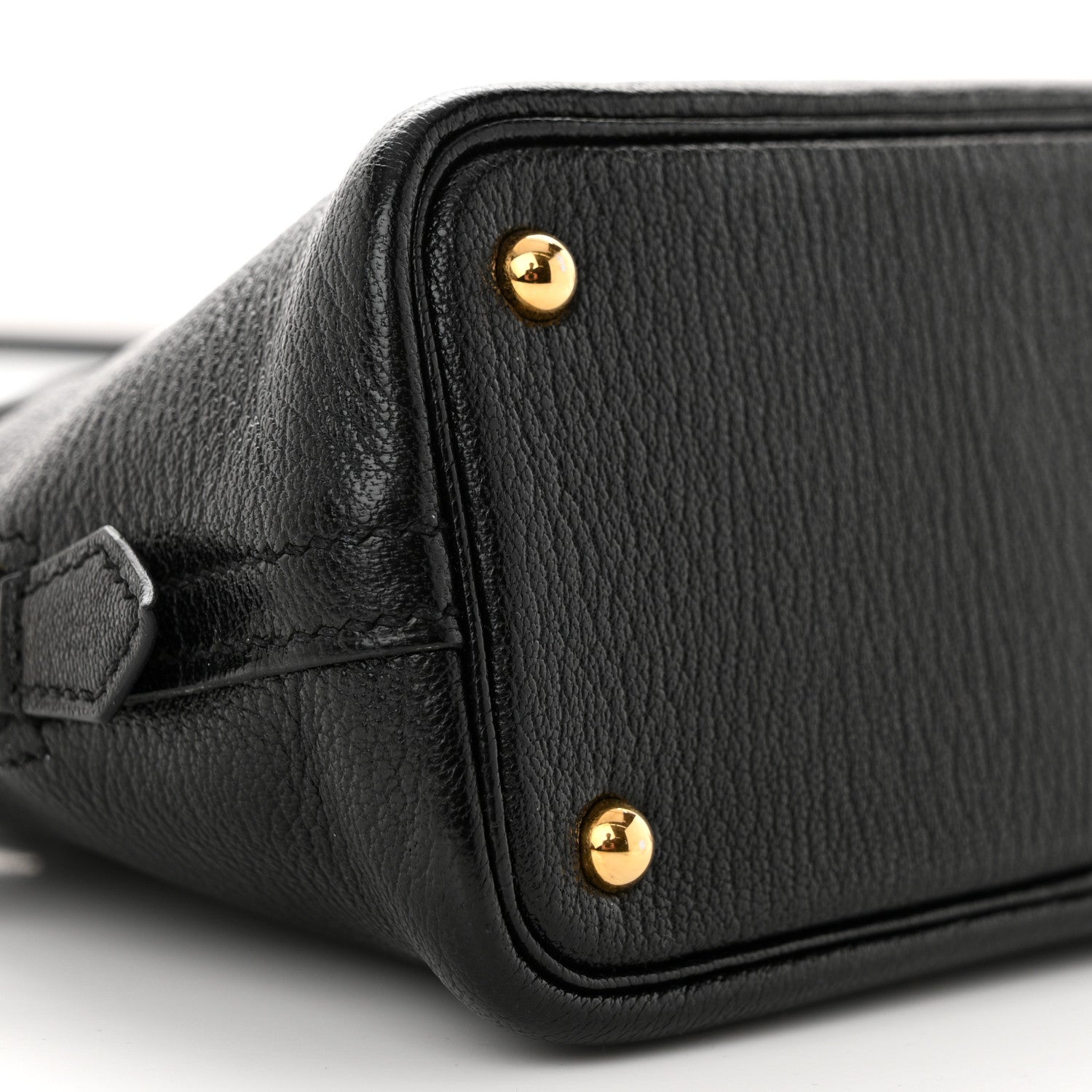 Hermes Chevre Mysore Mini 1923 Bolide Black 9 of 11