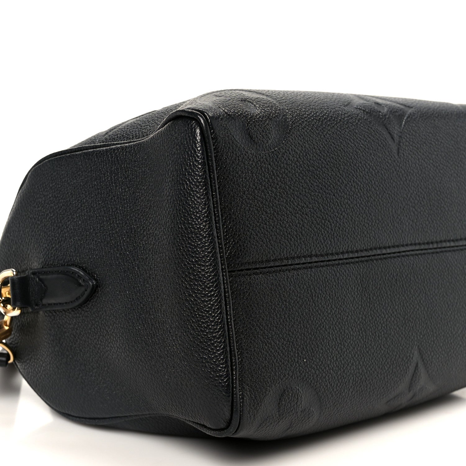 Louis Vuitton Empreinte Monogram Giant Speedy Bandouliere 25 Black 9 of 10