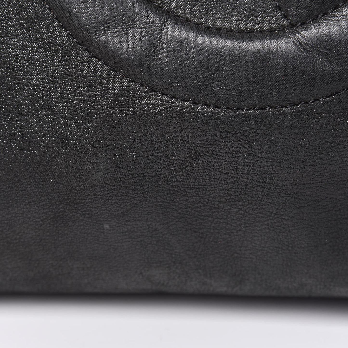 Iridescent Calfskin In the Mix Tote Black
