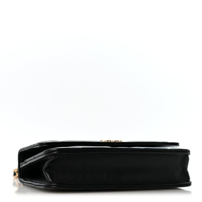 Chanel Lambskin Quilted Chanel 19 Wallet On Chain WOC Black 4 of 13