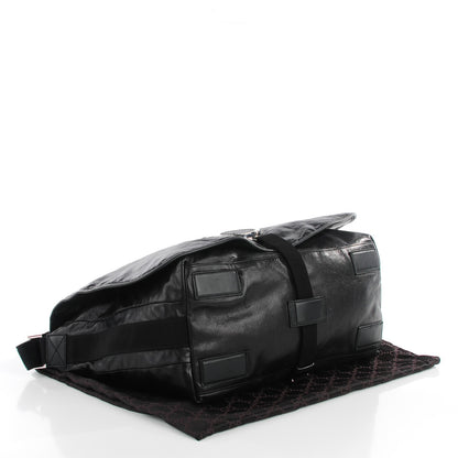 Gucci Leather Techno Horsebit Messenger Bag Black 4 of 9