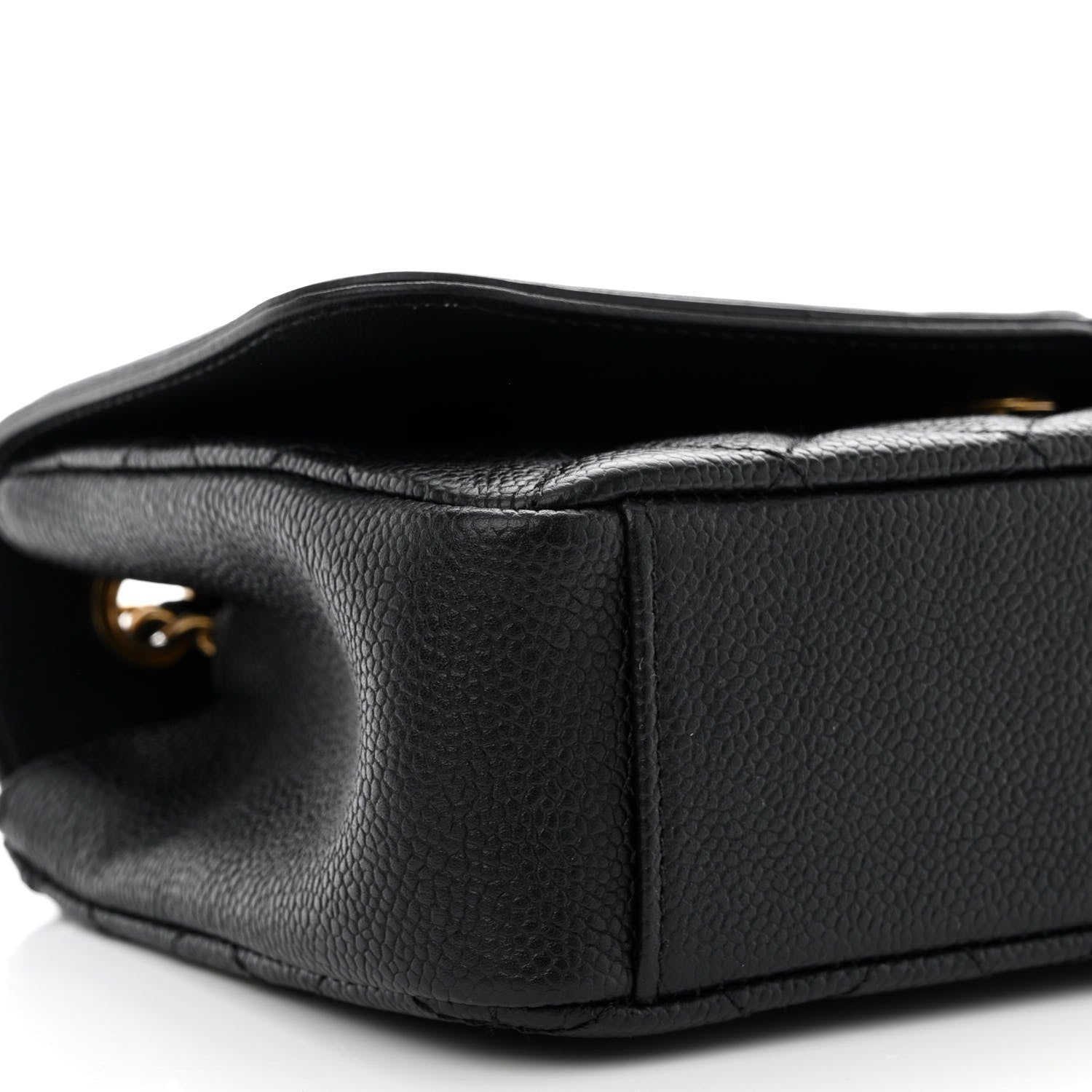 Chanel Caviar Quilted Small CC Filigree Flap Black 10 of 13