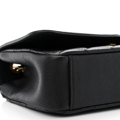 Chanel Caviar Quilted Small CC Filigree Flap Black 10 of 13