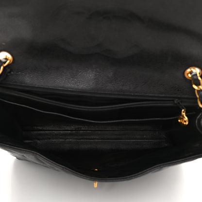 Chanel Caviar Quilted Flap Shoulder Bag Black 8 of 14