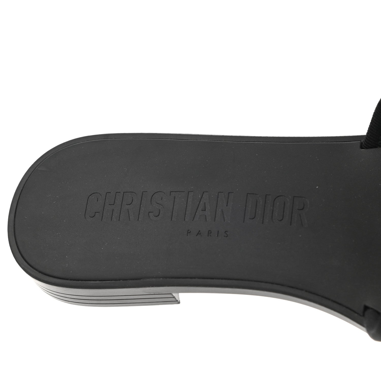 Christian Dior Technical Stretch Fabric Leopard Dio(r)evolution Slide Sandals 39 Black Natural 7 of 9
