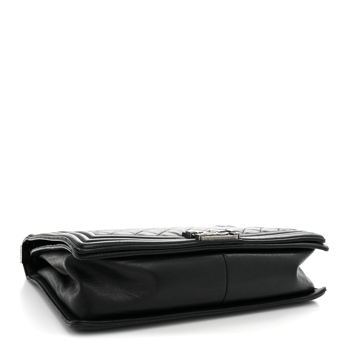 Chanel Calfskin Quilted Large Boy Flap Black 4 of 12