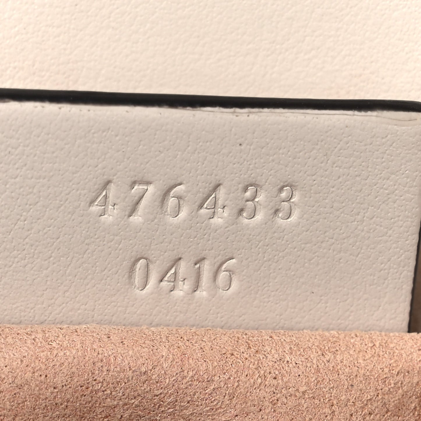 Calfskin Matelasse Super Mini GG Marmont Shoulder Bag White