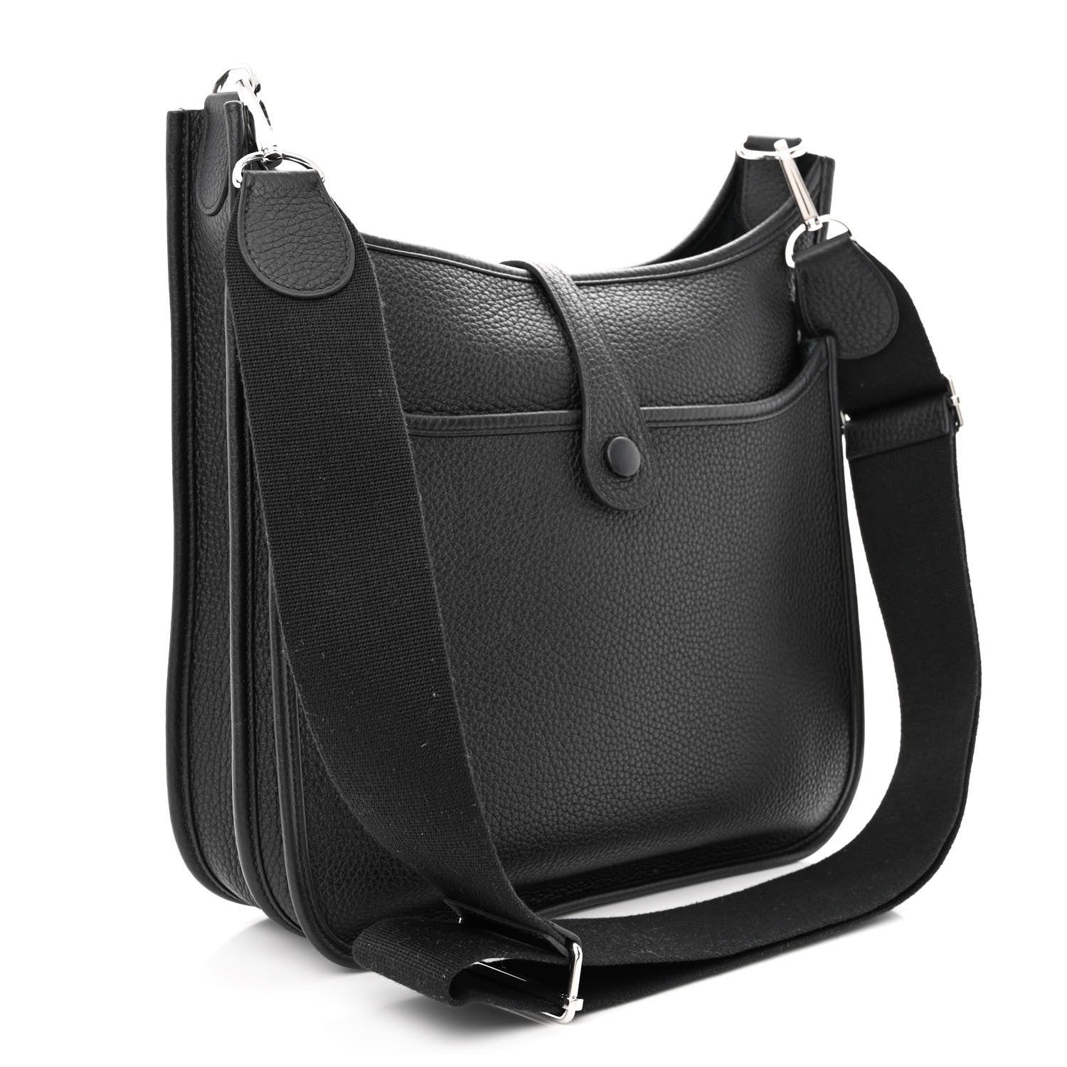 Hermes Taurillon Clemence Evelyne III PM Black 3 of 11