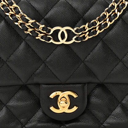 Chanel Caviar Quilted Mini CC You Flap Black 8 of 11