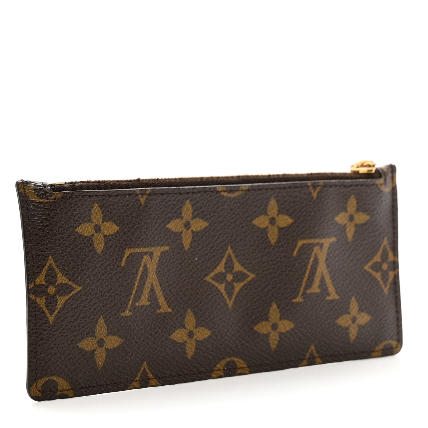 Monogram Josephine Wallet Zippered Insert Fuchsia
