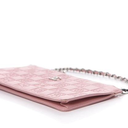 Chanel Lambskin Precious Symbols Pochette Pink 6 of 14