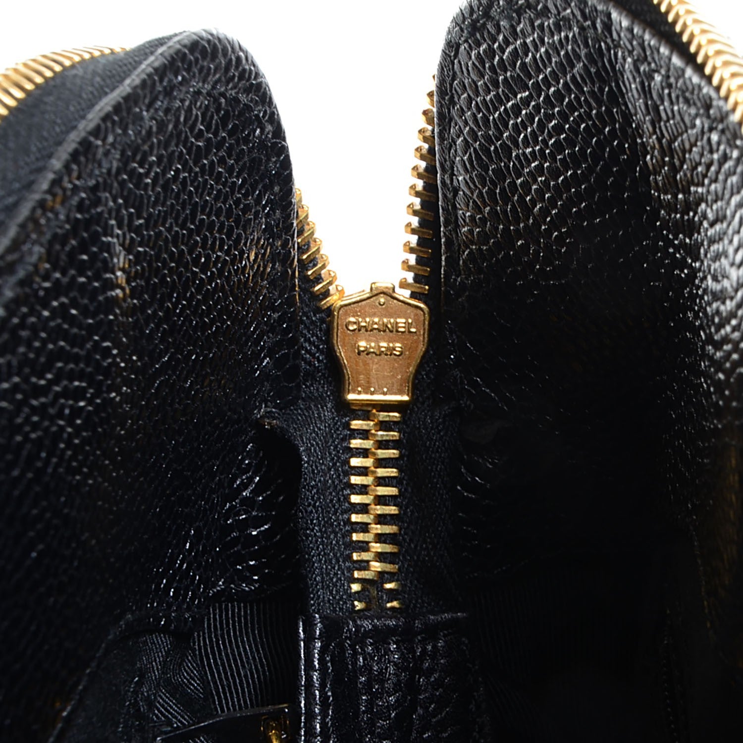 Chanel Caviar Flap Shoulder Bag Black 8 of 9
