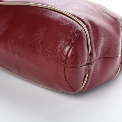 Chanel Lambskin Constructivism Tote Red 12 of 16
