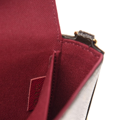 Louis Vuitton Monogram Pochette Felicie Chain Wallet Fuchsia 7 of 14