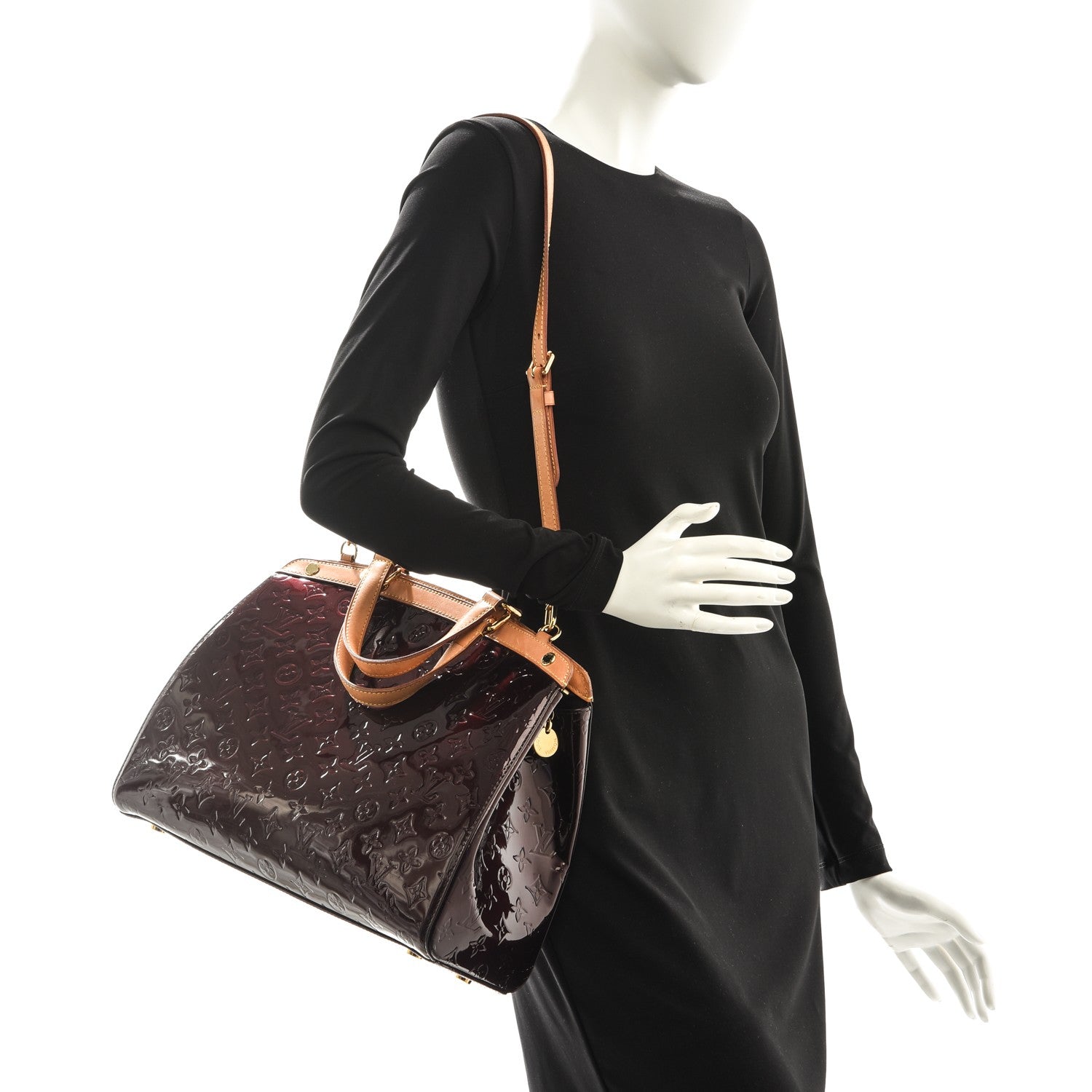 Louis Vuitton Vernis Brea GM Amarante 2 of 7