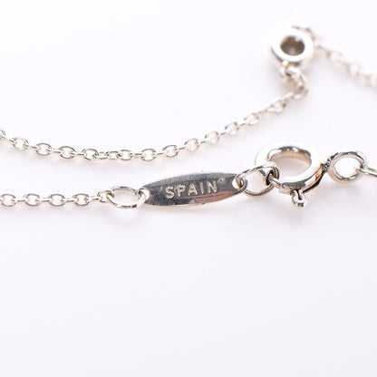 Tiffany Sterling Silver Diamond .09ct Elsa Peretti Diamonds By The Yard Bracelet 4 of 6