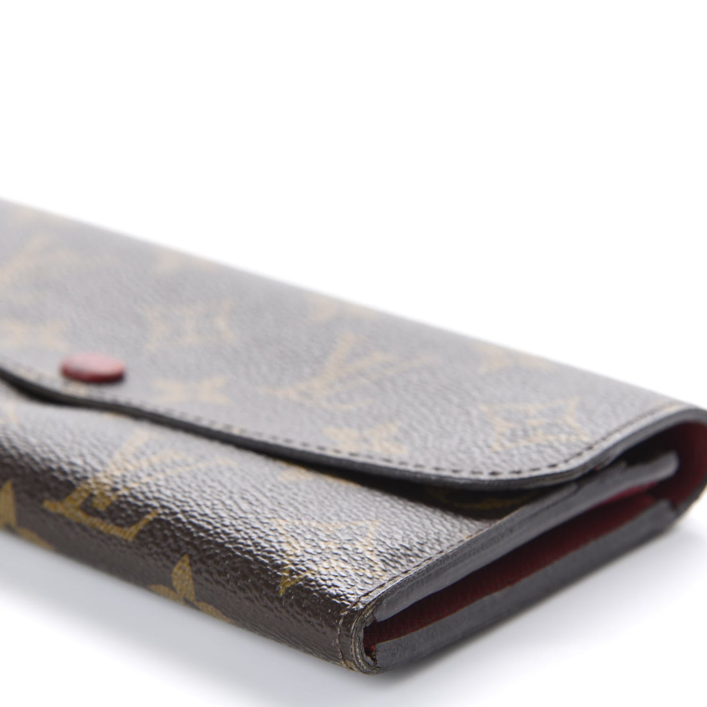Monogram Emilie Wallet Red