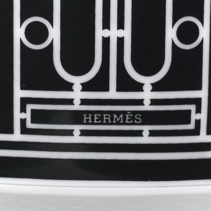 Hermes Porcelain H Deco Mug N°2 Black 6 of 10