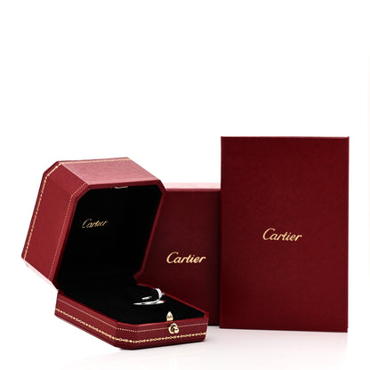 Cartier 18K White Gold Diamond Juste Un Clou Ring 53 6.25 5 of 5