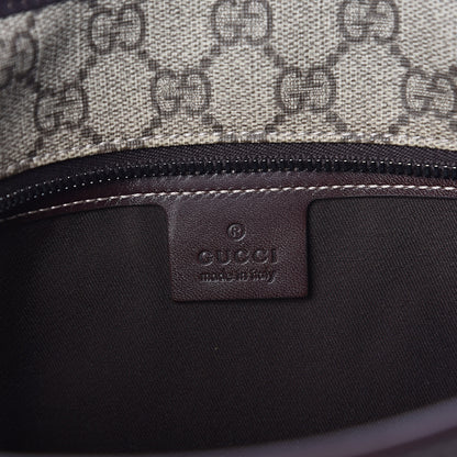Gucci GG Supreme Monogram Small Joy Tote Dark Brown 6 of 10